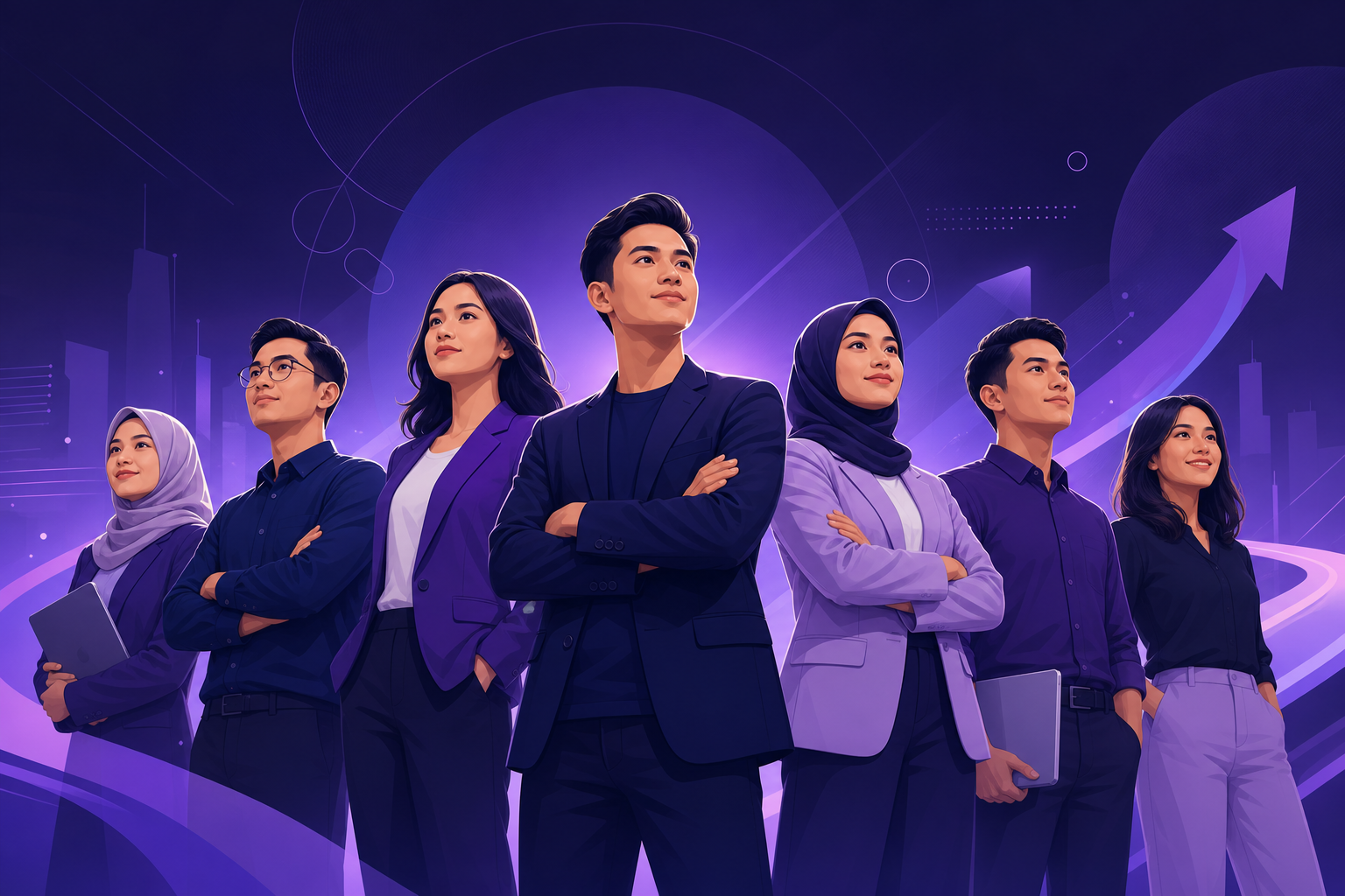 Ilustrasi calon leader TDA masa depan — NGL Bootcamp 2026
